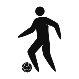 Soccer Player - Male | Strike | Silhouette | v4
