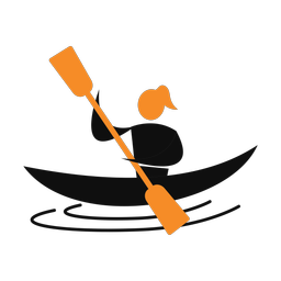 Kayak Racing - Female | Motion | 2 Colored | v1