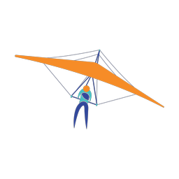 Hang Gliding - Male | Motion | 3 Colored | v1
