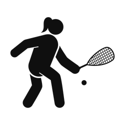 Squash - Female | Round | Silhouette | v1