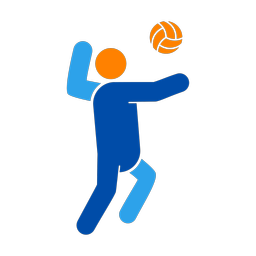 Volleyball - Male | Round | 3 Colored | v4
