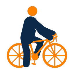Cycling - Male | Round | 2 Colored | v1