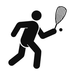 Squash - Male | Round | Silhouette | v1