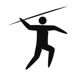 Javelin Throw - Male | Strike | Silhouette | v1
