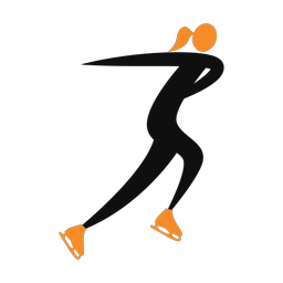 Figure Skating - Female | Motion | 2 Colored | v1