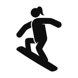 Snowboarding - Female | Round | Silhouette | v1