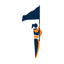 Marching Band Flag Performer - Female | Motion | 2 Colored | v1