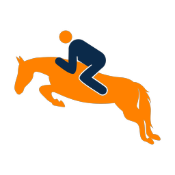 Horse Jumping - Male | Round | 2 Colored | v1