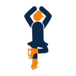 Figure Skating - Female | Round | 2 Colored | v1