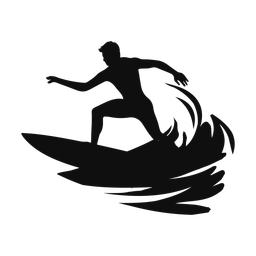 Surfing - Male | Classic | Silhouette | v2