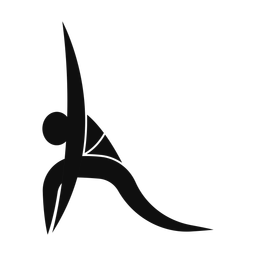 Yoga - Male | Motion | Silhouette | v1