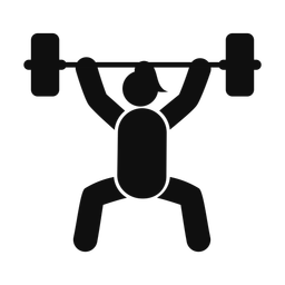 Power Lifter - Female | Round | Silhouette | v3