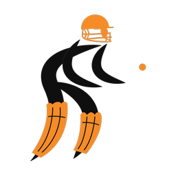 Cricket Wicket Keeper - Male | Motion | 2 Colored | v1