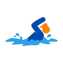 Swimming - Female | Round | 3 Colored | v1
