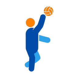 Volleyball - Male | Round | 3 Colored | v3