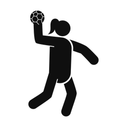 Handball - Female | Round | Silhouette | v1