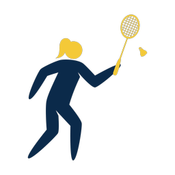 Badminton - Female | Strike | 2 Colored | v2