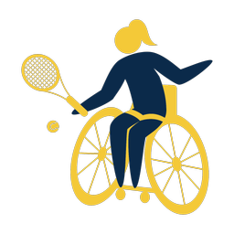 Wheelchair Tennis - Female | Strike | 2 Colored | v1