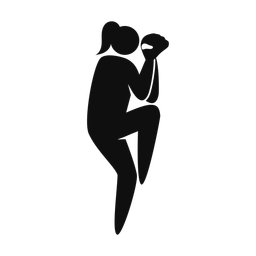 Softball Pitcher - Female | Strike | Silhouette | v3