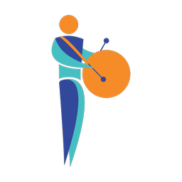 Marching Bass Drummer - Male | Motion | 3 Colored | v1