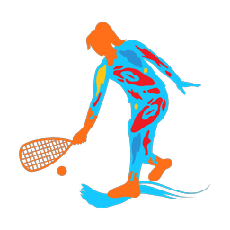 Squash - Female | Splash | Colorful | v1