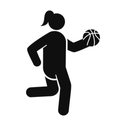 Basketball - Female | Round | Silhouette | v1