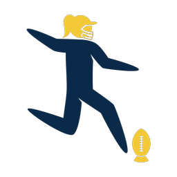 American Football Kicker - Female | Strike | 2 Colored | v1