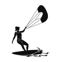 Kitesurfing - Female | Promax | Silhouette | v1