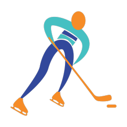 Ice Hockey Player - Male | Motion | 3 Colored | v4