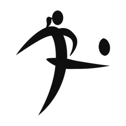 Rugby - Female | Motion | Silhouette | v3