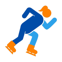 Speed Skating - Female | Round | 3 Colored | v5